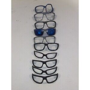 Costa Del Mar Lot Of 10 Sunglass Frames Damaged For Parts/Repair